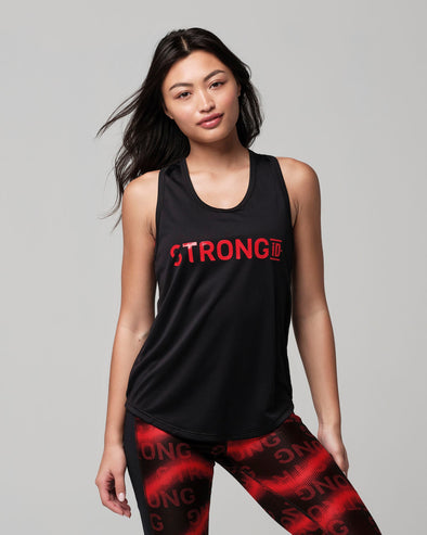 Warm Up Muscle Tank - BOLD BLACK S1T000041
