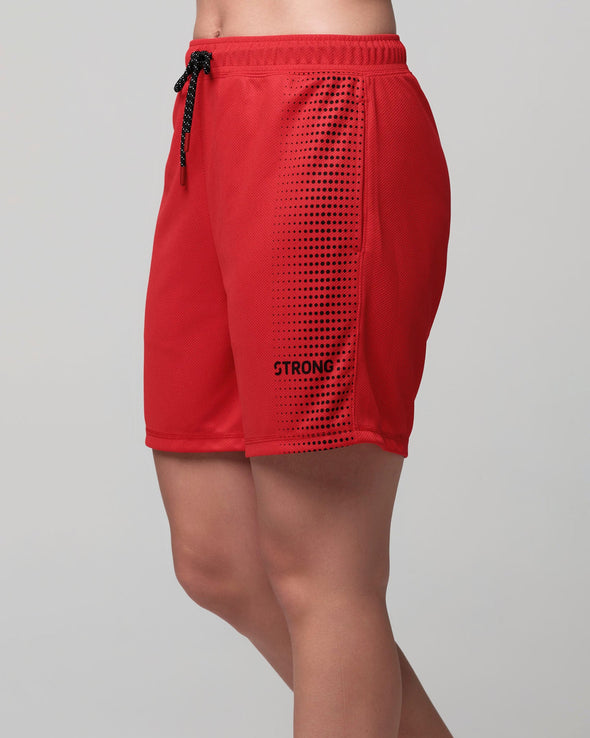 STRONG iD Heat Wave Shorts - Really Red-Y S2B000008