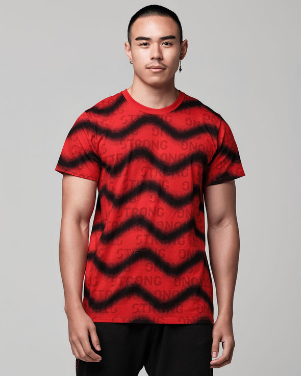 STRONG iD Heat Map Tee - Really Red-Y S3T000003