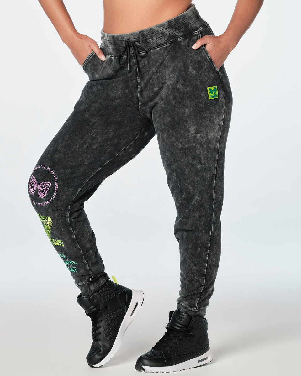 Zumba Transform Sweatpants -Bold Black Z1B000294 – Natysports