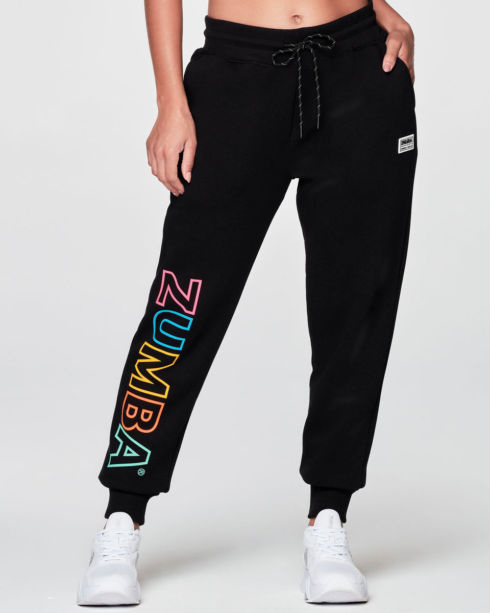 Zumba Vibrant Sweatpants - Bold Black Z1B000334