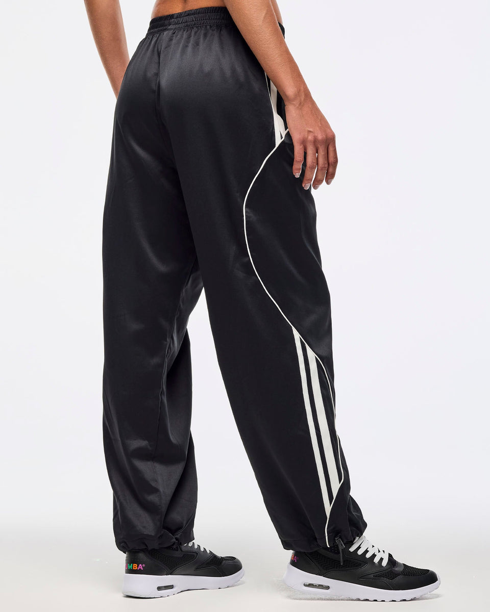 Zumba Libre Curvy Track Pants - Bold Black Z1B000623 – Natysports