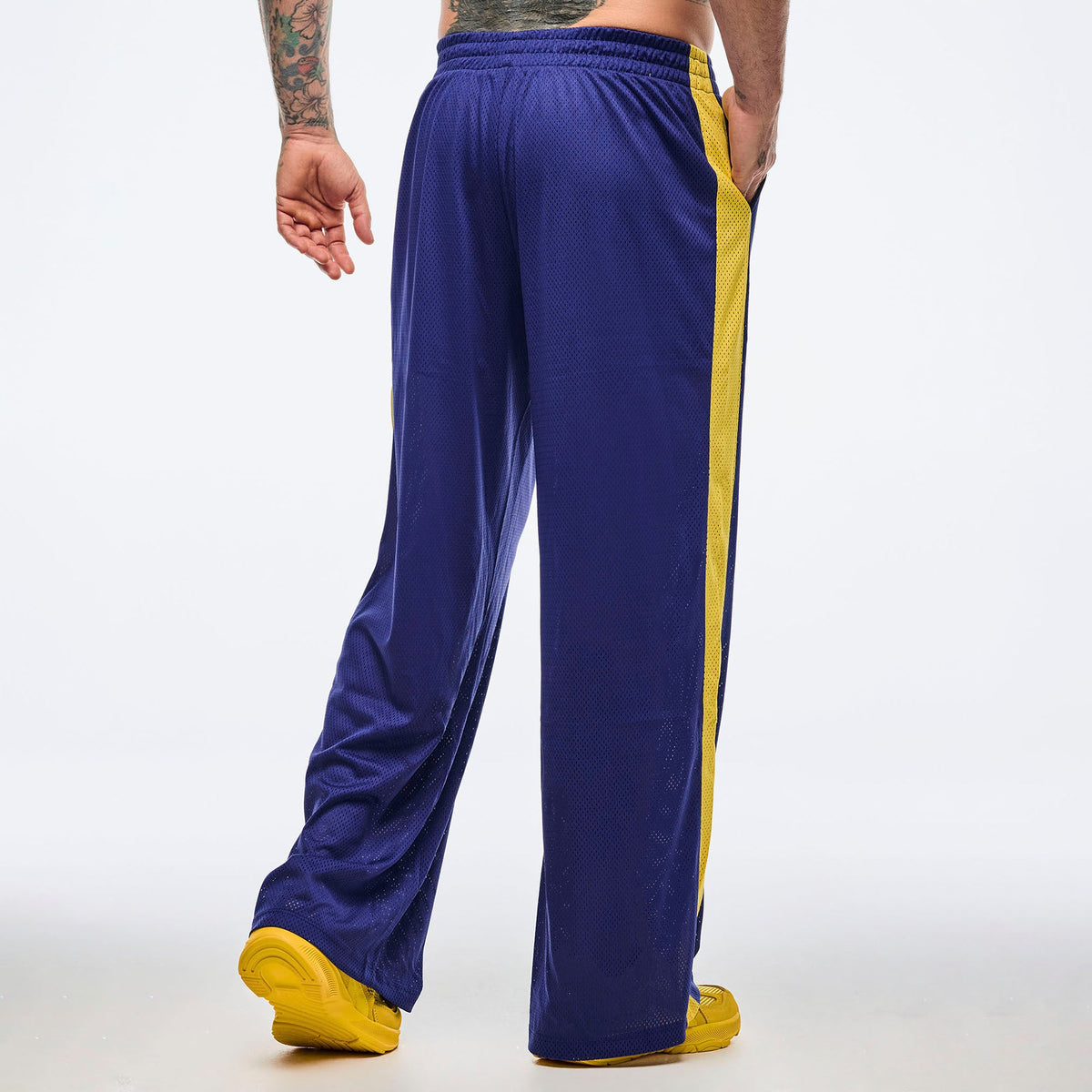 Apres Zumba Mesh Pants With Inner Shortie - Soft Navy Z1B000682