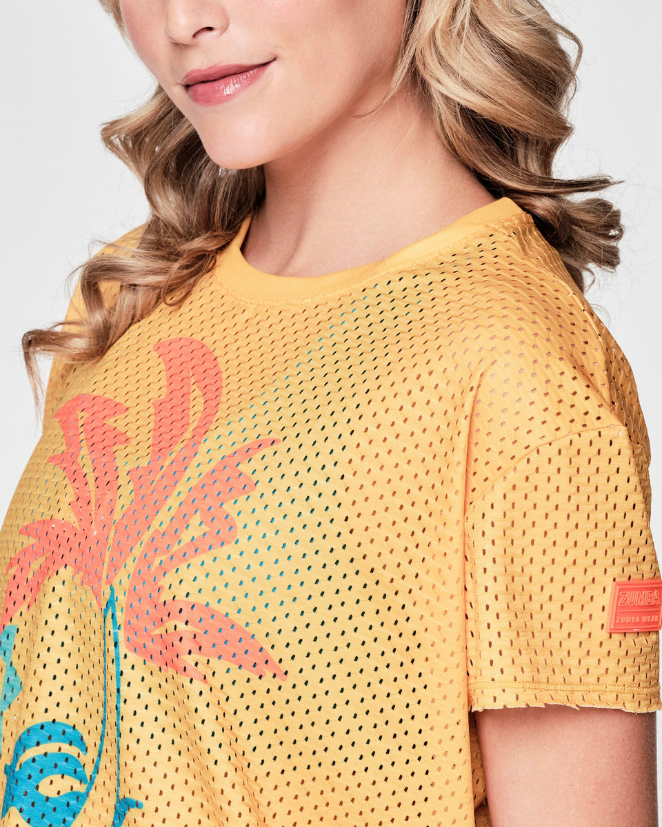 Zumba Good Vibes Top - Sunny Daze Z1T000551 – Natysports