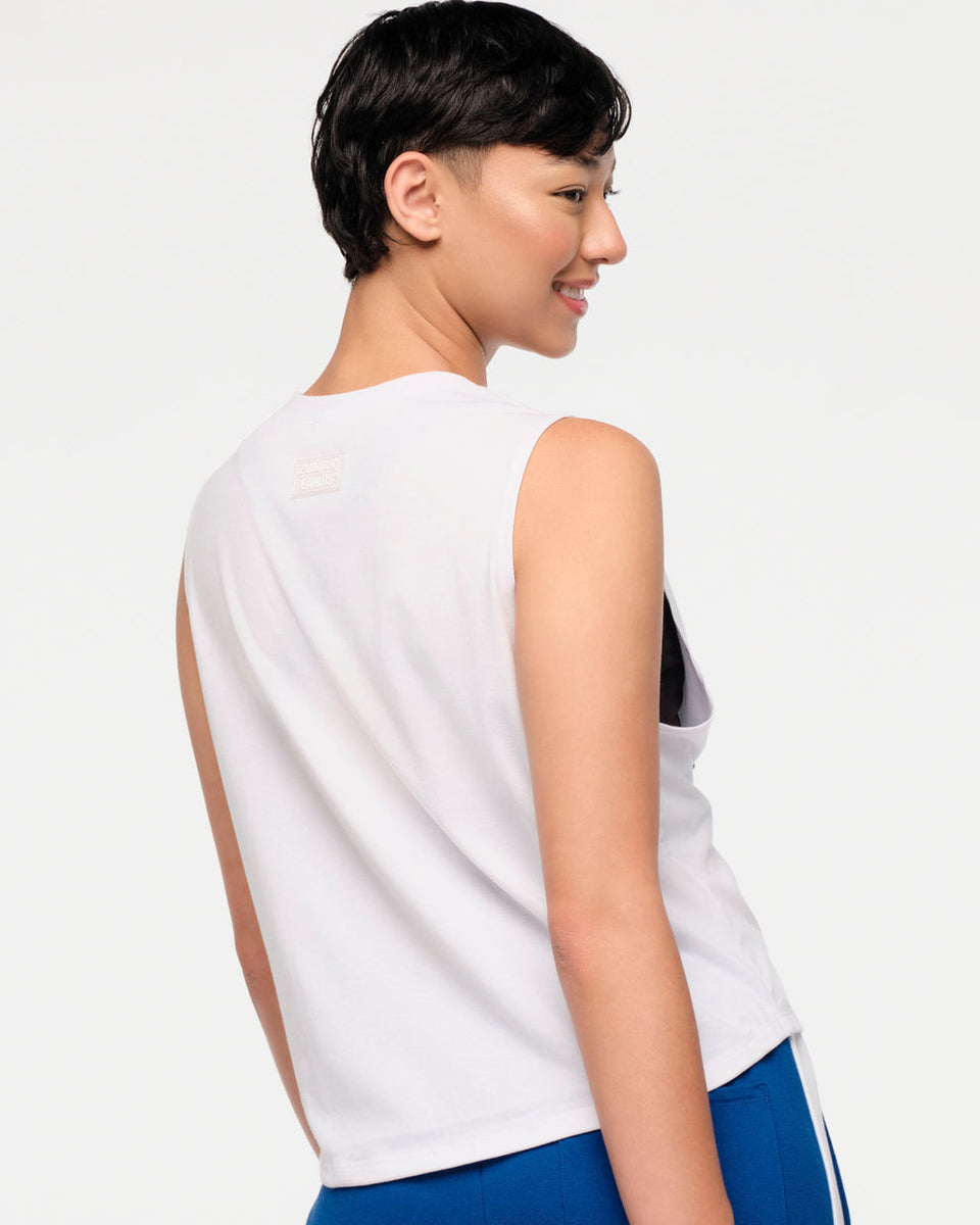 国内発送【Zumbaズンバ 】Funscape Loose Muscle Tank Funscape Loose Muscle Tank – Zumba Wear | STRONG iD