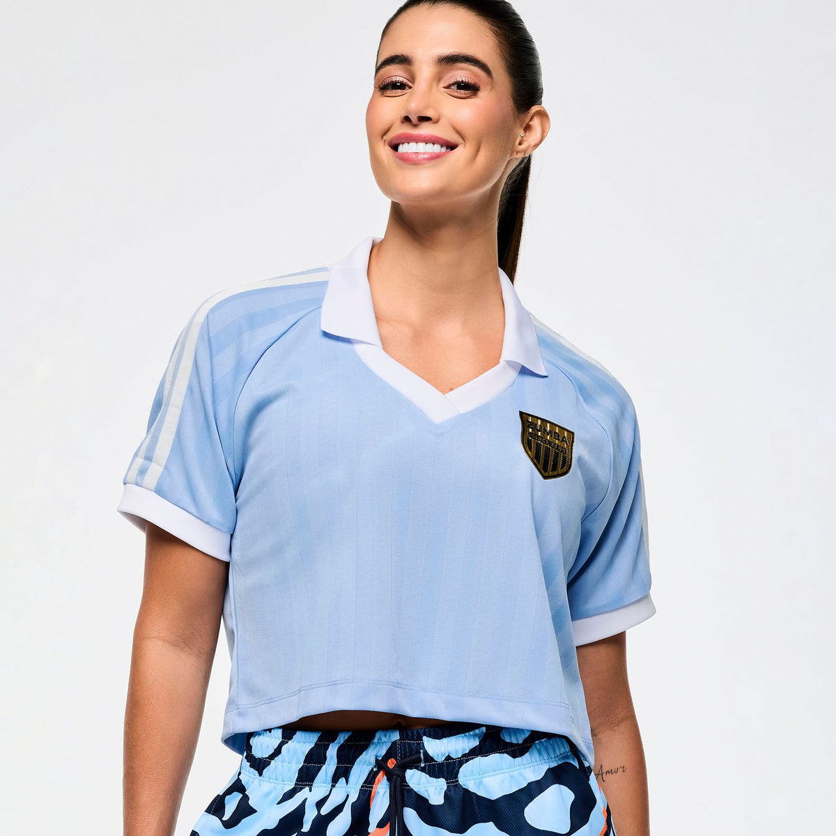 BABY FOX PATCH FINE RIBBED POLO | Maison Kitsuné