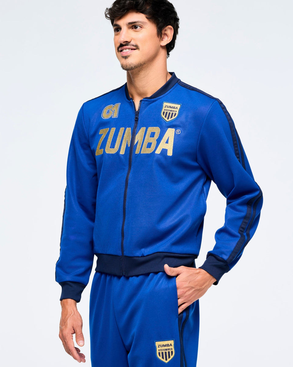 ズンバ Zumba Victory Track Jacket Surfs Up Blue Victory Track Jacket – Zumba Wear | STRONG iD