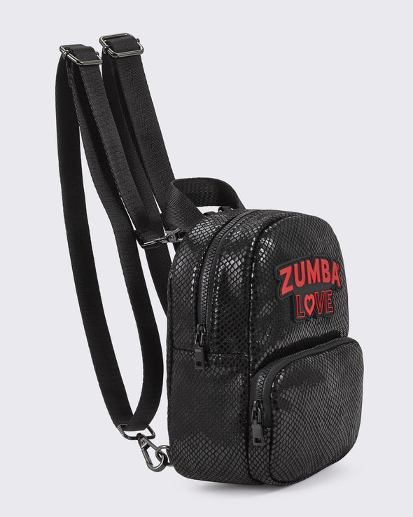 Zumba Love Mini Backpack - Bold Black Z3A000155