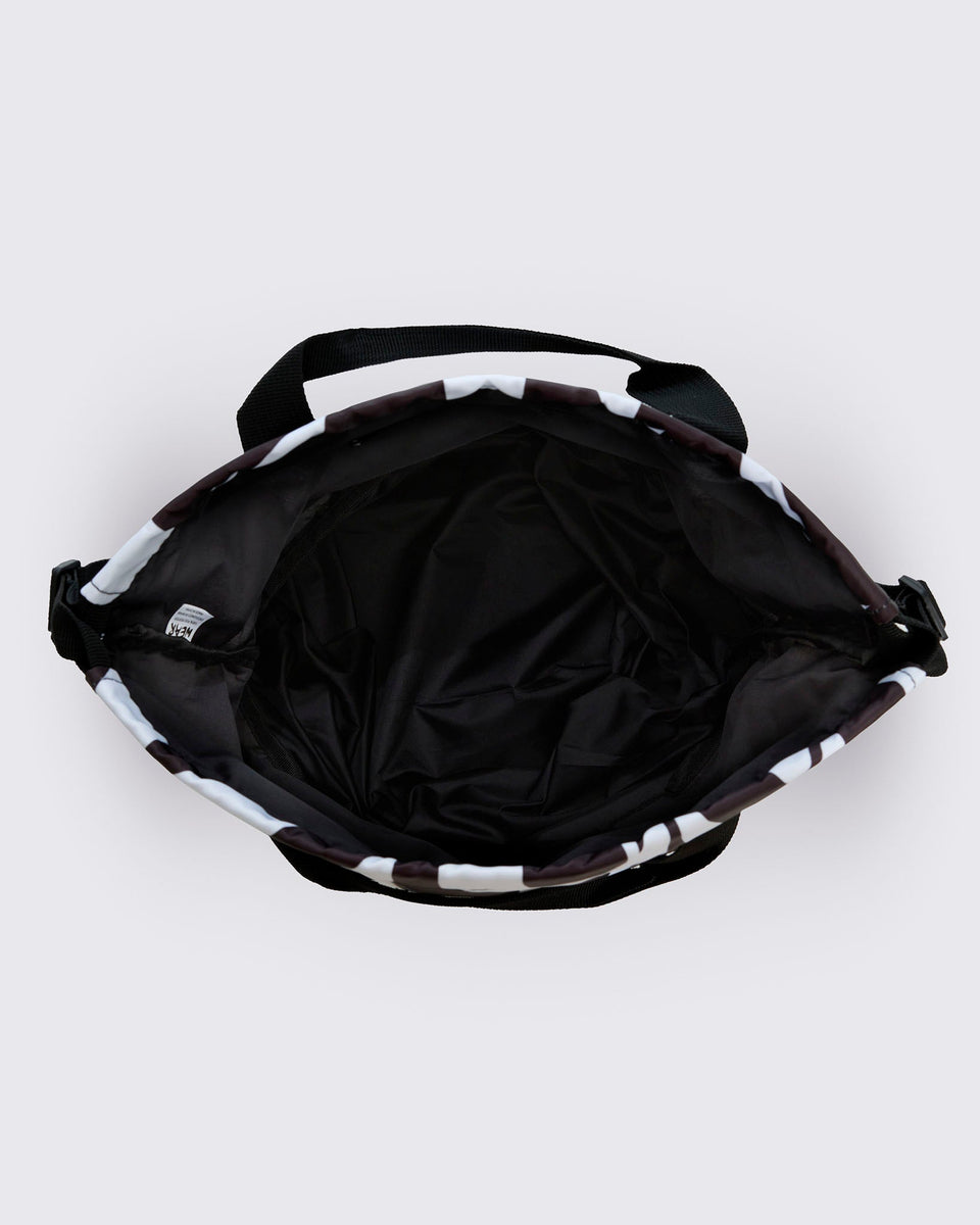 Zumba Haus 2-Way Bag With Shoe Compartment - Black/White