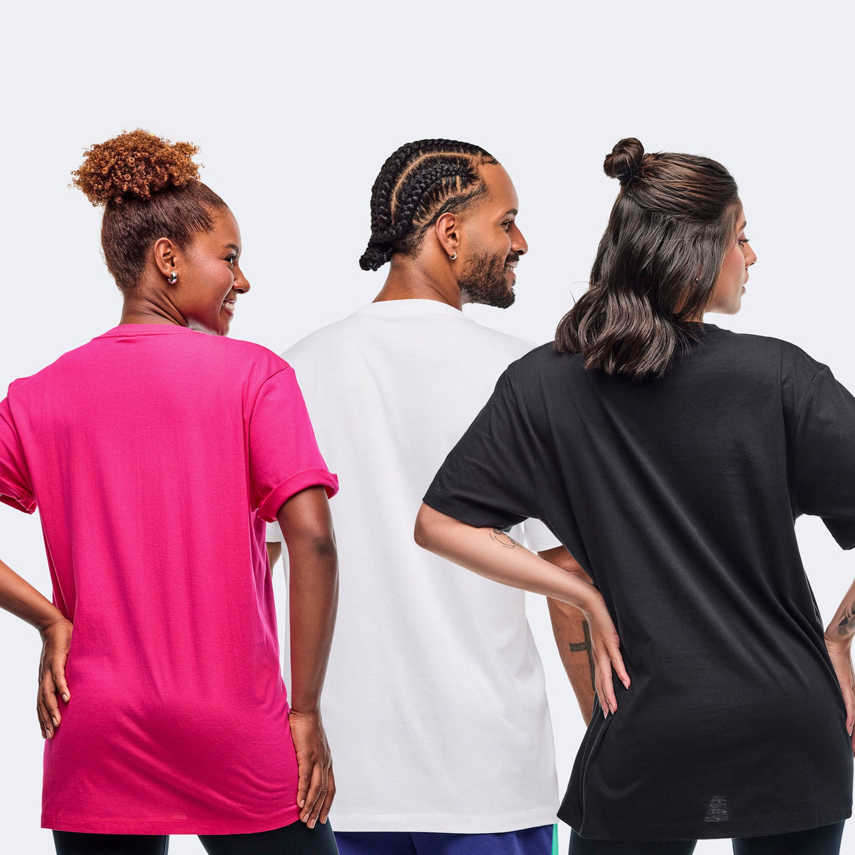 Sizzlin' Crew Neck Tees 12PK - PINK / WHITE / BLACK Z3A000300