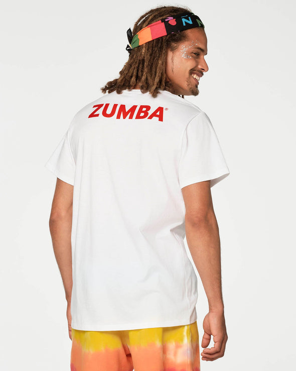 Zumba With Pride Tee - Wear It Out White Z3T000147