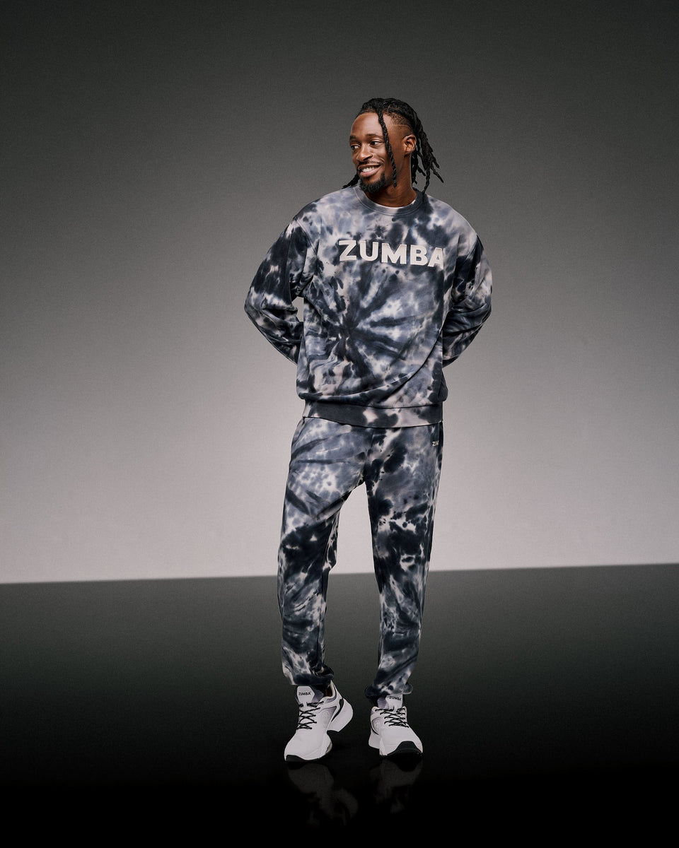 Zumba Basic Unisex Pullover Sweatshirt - White / Black Z3T000407