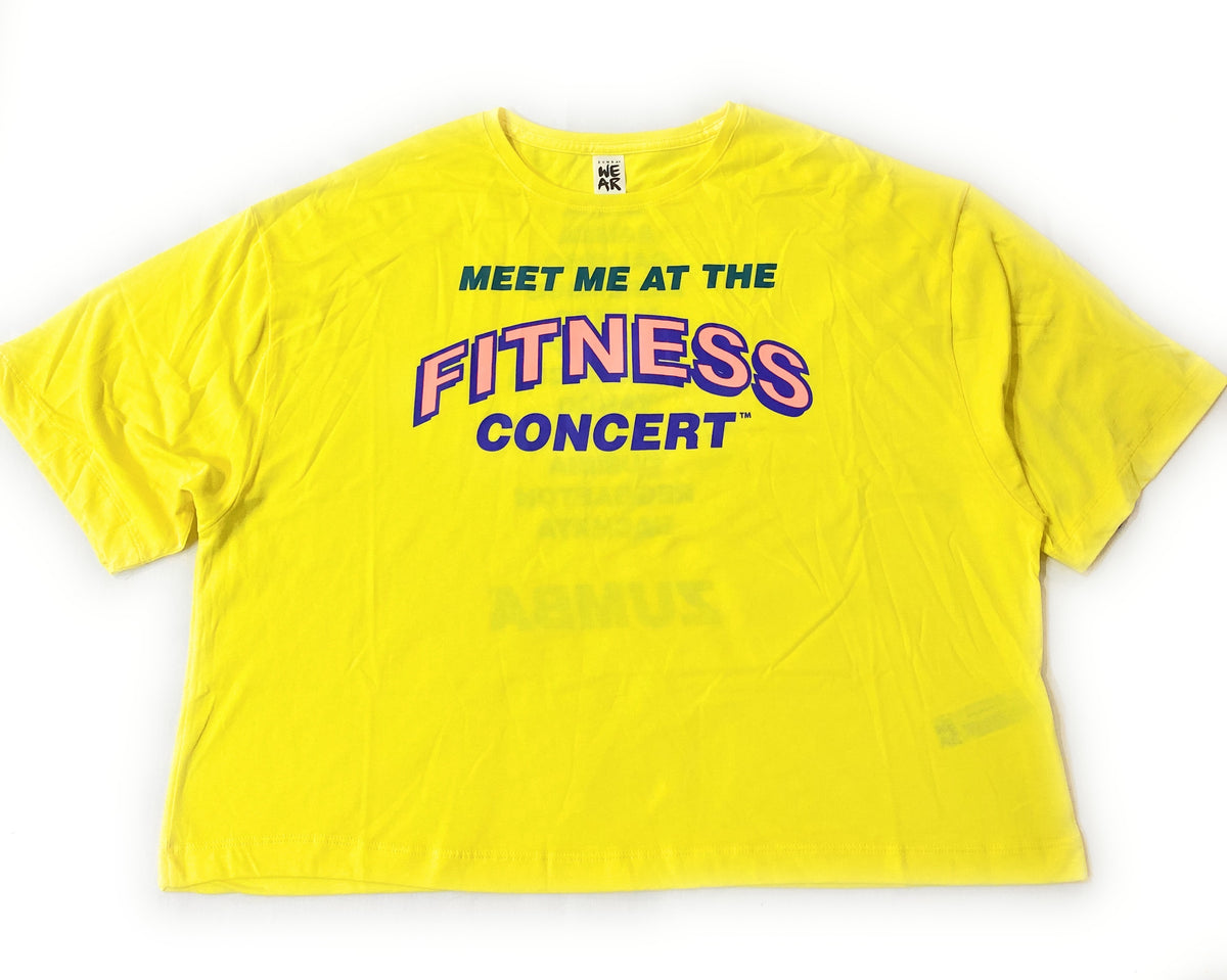 Zumba ZINCON Convention Excludive Loose Shirt - Mell-Oh Yellow Z1T0002 –  Natysports