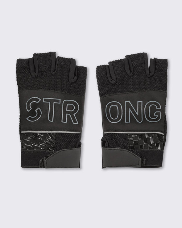 Bring Your Power Fingerless Gloves - Dark Charcoal S3A000006