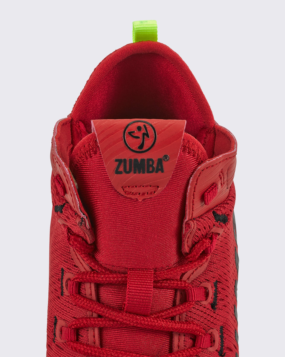 Zumba Air Stomp Funk 2.0 Shoes - Red Z1F000022
