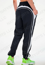 Electric Feel Colorblock Joggers - Bold Black Z1B000866