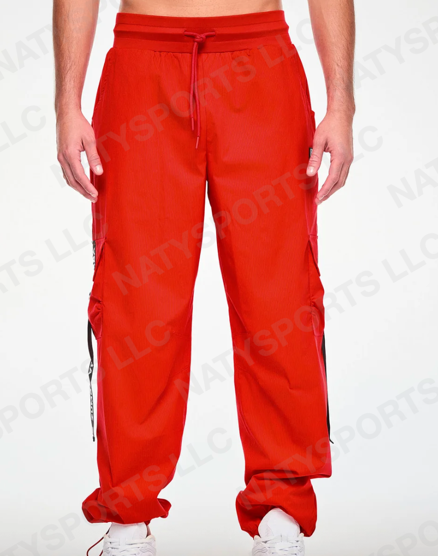 Zumba X The Smurfs Woven Cargo Pants -  Red Z1B000949