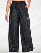 Zumba X The Smurfs Wide Leg Pants With Snaps - Bold Black Z1B000951