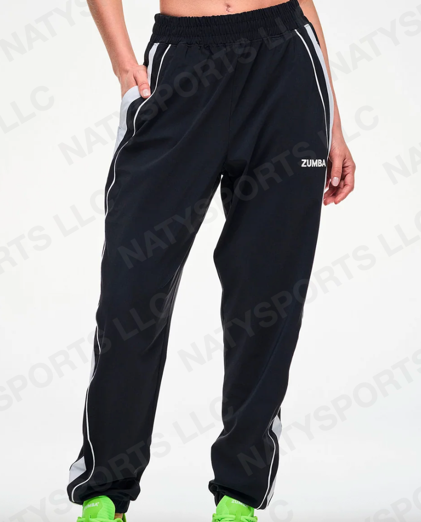 Electric Feel Colorblock Joggers - Bold Black Z1B000866