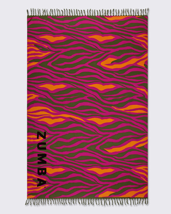 Zumba In The Wild Sarong   -  Shocking Pink Z0A000107