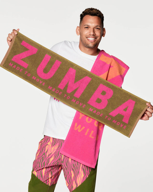 Zumba Wild Fitness Towels 2PK -  Multi Z0A000108