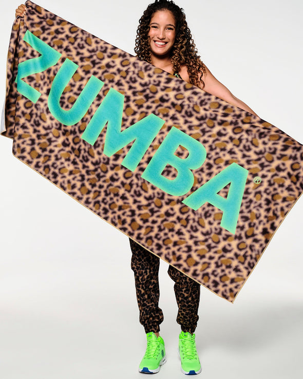 Zumba Animal Expedition Beach Towel  - Pampas Tan Z0A000132