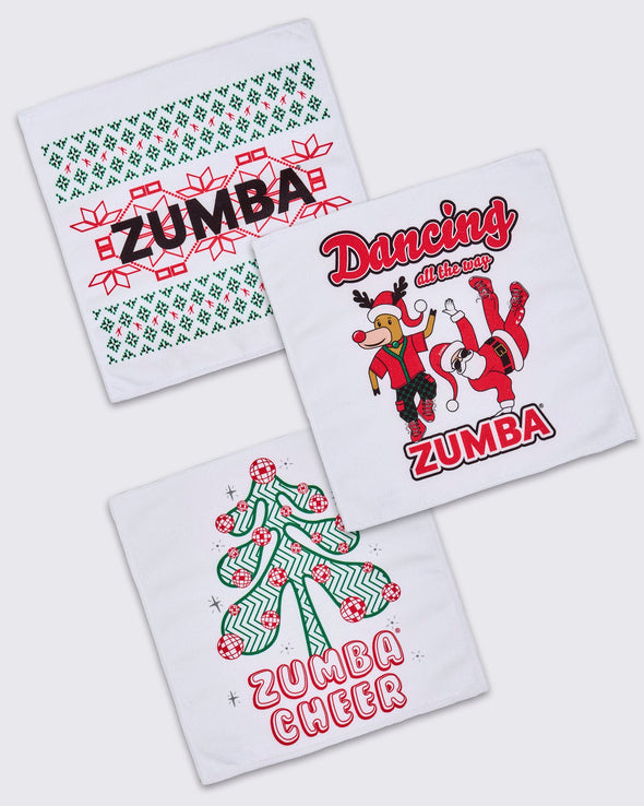 Zumba Holiday Hand Towels 30 PK - Wear It Out White Z0A000152