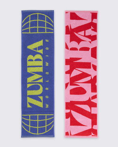 Zumba Haus Fitness Towels 2PK - Multi Z0A000155