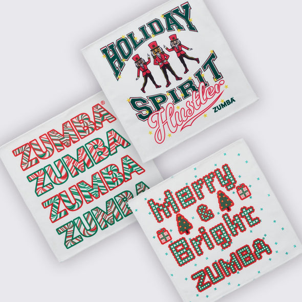 Zumba Holiday Hand Towels 30PK - Z0A000184