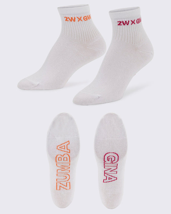 ZW X GW Ankle Socks  - Wear It Out White Z1A000019