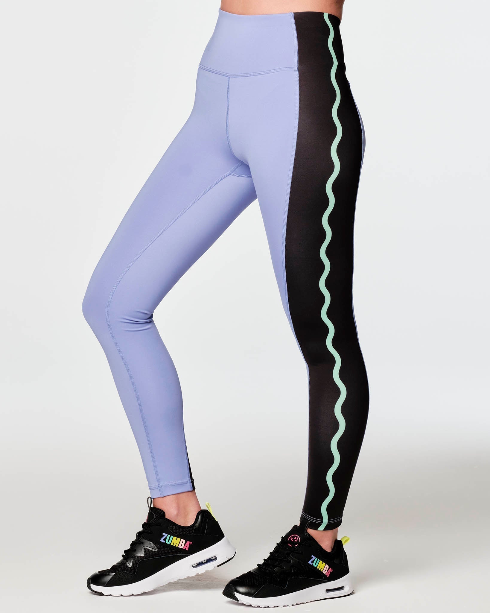 Zumba X Crayola Dance In Color High Waisted Crop Leggings - Have a