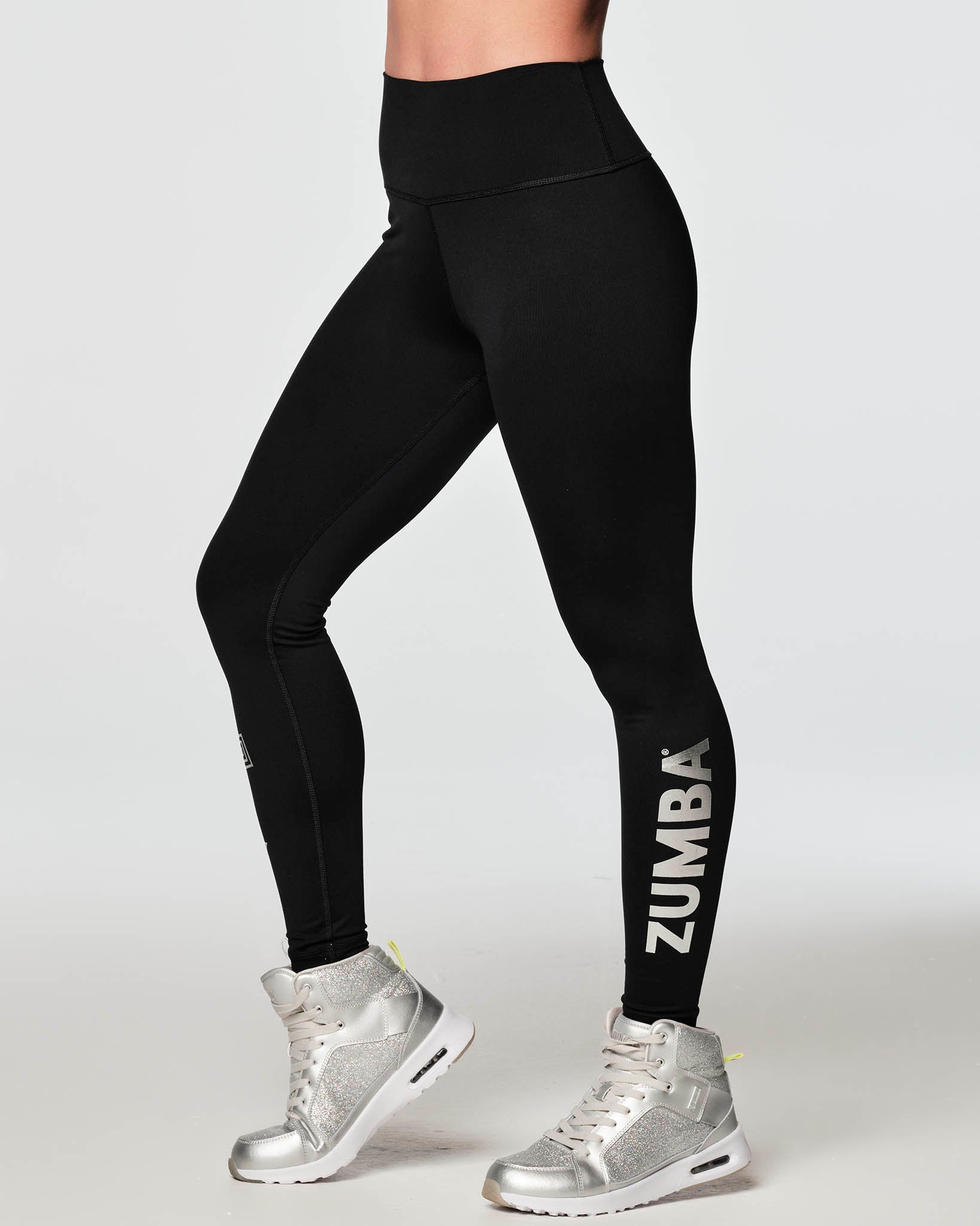 Glow With The Flow High Waisted Ankle Leggings - Bold Black / Burgundy –  Natysports