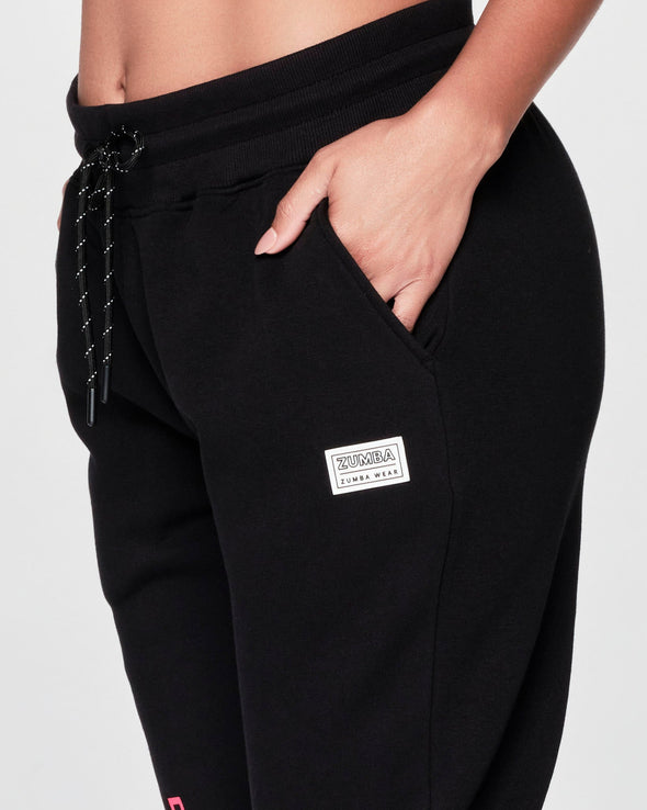 Zumba Vibrant Sweatpants - Bold Black Z1B000334