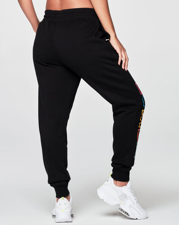 Zumba Vibrant Sweatpants - Bold Black Z1B000334