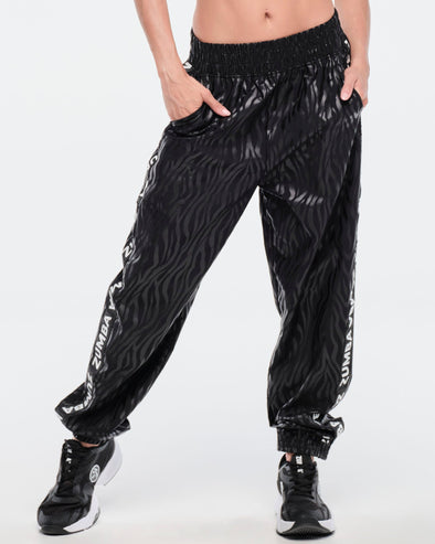 Funscape Baggy Track Pants - Bold Black Z1B000450