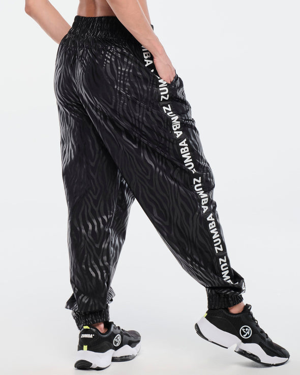 Funscape Baggy Track Pants - Bold Black Z1B000450