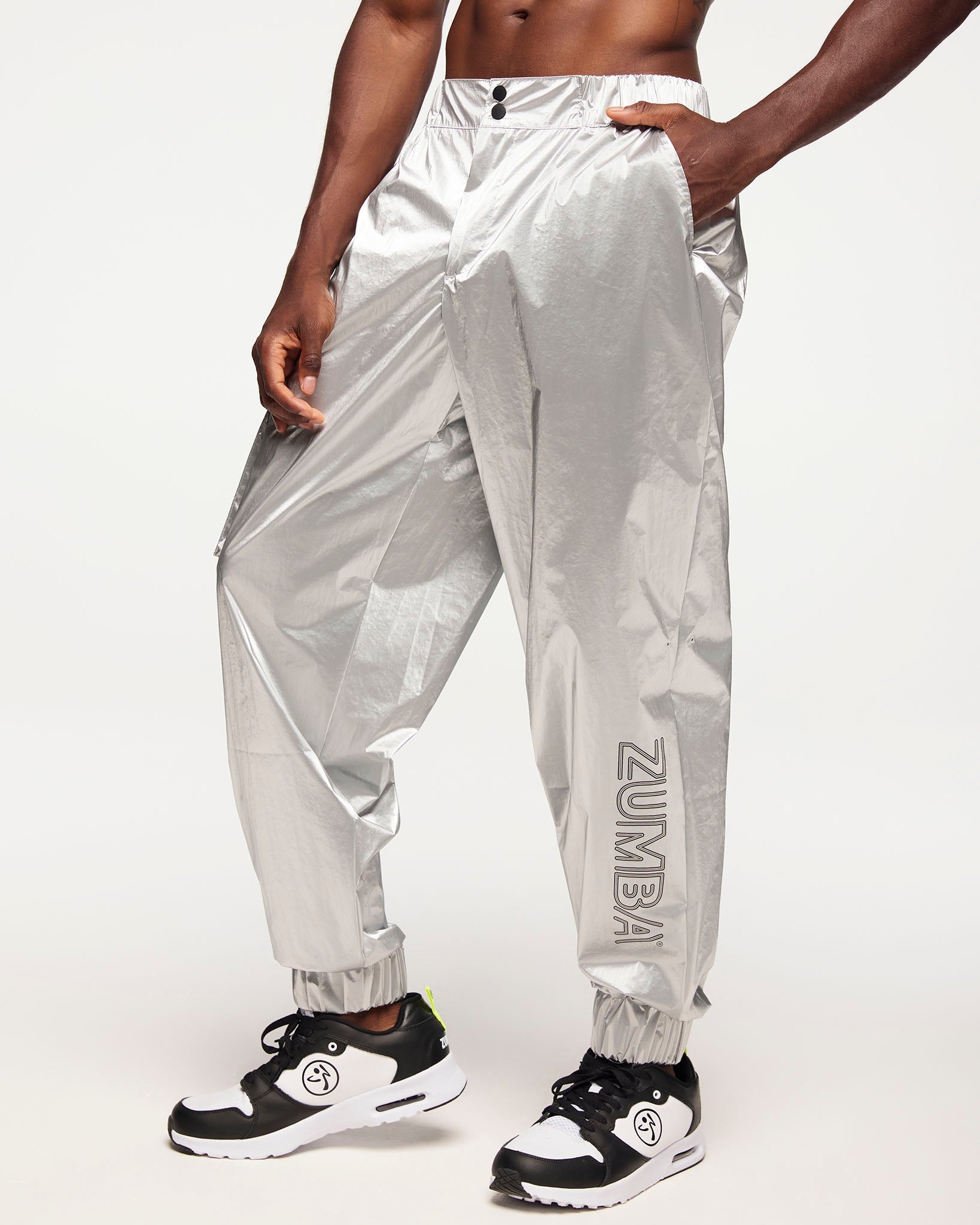 新作♪ズンバ Zumba Runway Slim Ankle Joggers - Gold Zumba Runway Slim Ankle Joggers - Gold / Silver Z1B000589