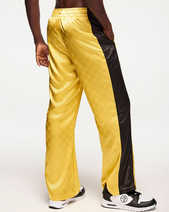 Zumba Runway Straight Leg Track Pants - Gold / Silver Z1B000503