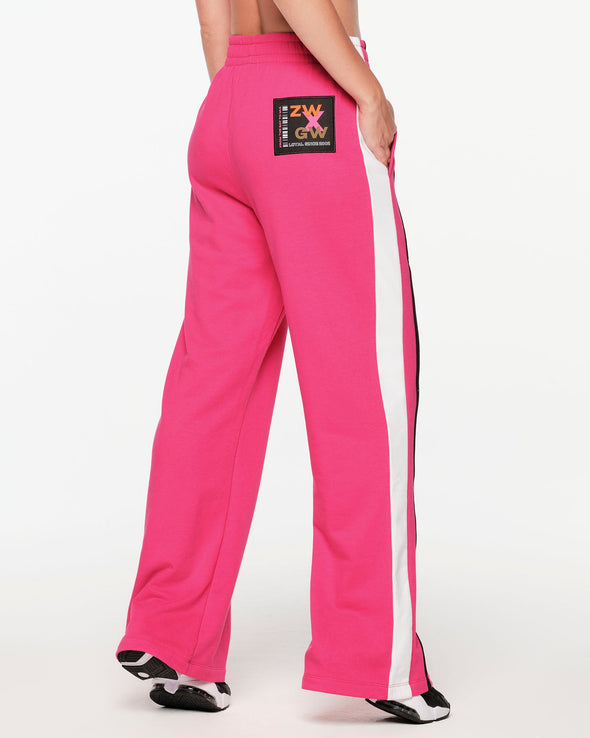 ZW X GW Straight Leg Track Pants - Berry Z1B000507