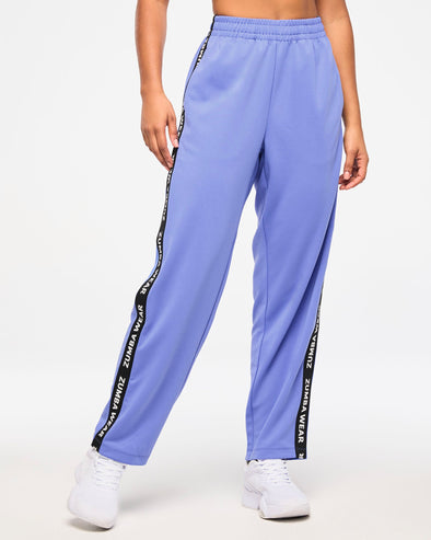 Zumba Haus Straight Leg Track Pants - Orbit Z1B000531