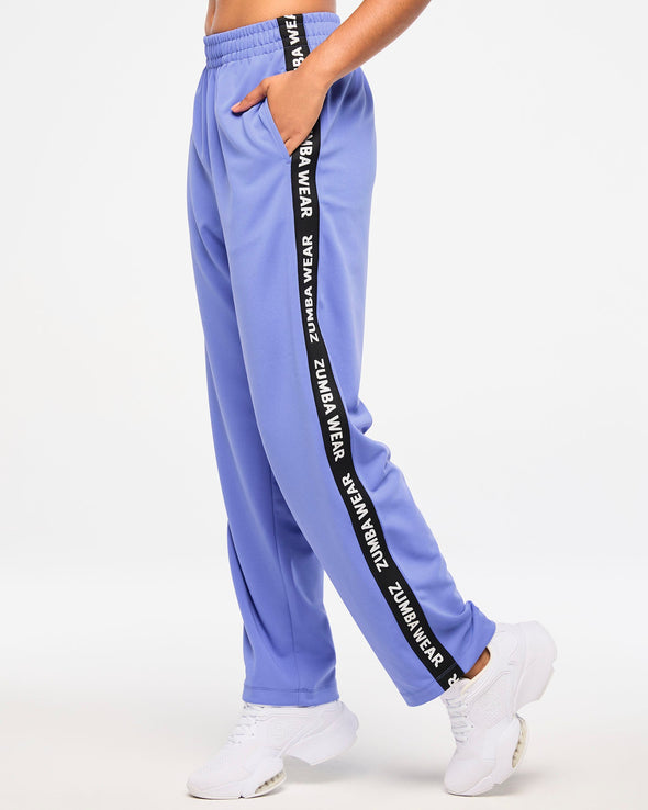 Zumba Haus Straight Leg Track Pants - Orbit Z1B000531