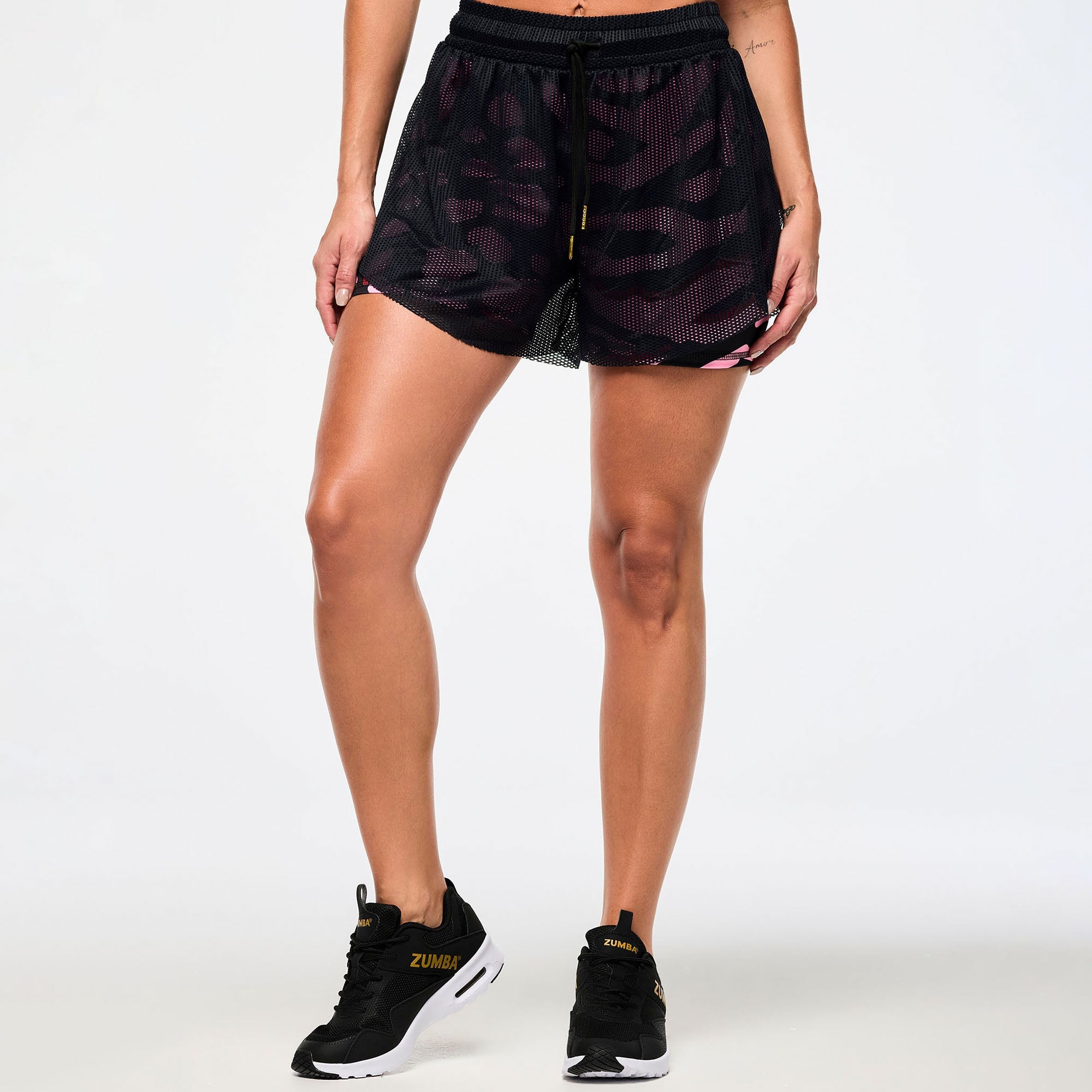 ★KOLON SPORT★W'S String Mid Length Down New Volume Mid Bralette - Cotton Modal Rib Calvin Klein® | LV00QF8018100