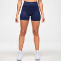 Blue Jean Seamless High Waisted Biker Shorts - Let's Go Indigo Z1B000593