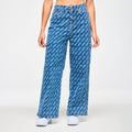 Blue Jean Baggy Denim Cargo Pants - Denim Z1B000594