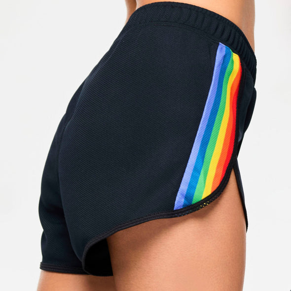Zumba Running Shorts - Bold Black  Z1B000599