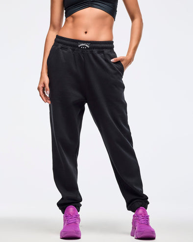 Zumba Libre High Rise Joggers - Bold Black Z1B000624