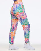 Zumba Libre Cargo Pants - White/Pink Z1B000628