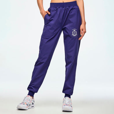 Class of 2001 Stretch Woven Ankle Joggers - Soft Navy Z1B000657