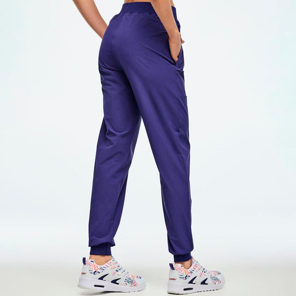 Class of 2001 Stretch Woven Ankle Joggers - Soft Navy Z1B000657