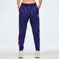 Class of 2001 Woven Track Pants With Side Snaps - Soft Navy Z1B000660